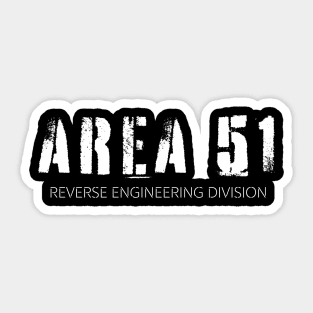 Area 51 Reverse Engineering Division Sticker